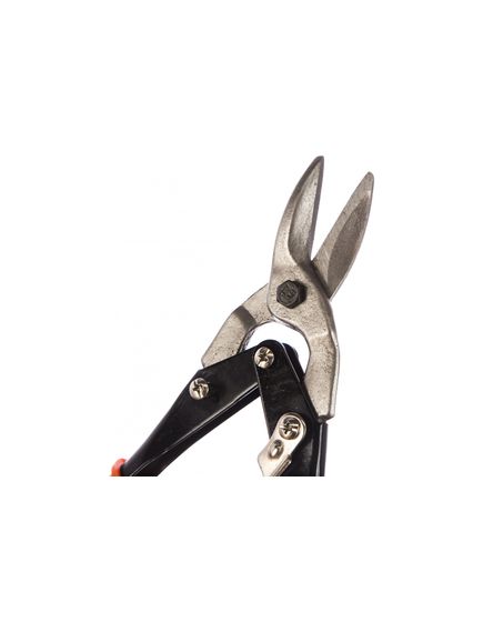 Ножницы по металлу 250 мм пряморежущие обливные рукоятки SPARTA 783155, фото , изображение 2 - Метэкс