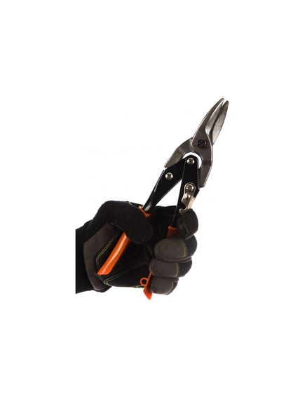 Ножницы по металлу 250 мм пряморежущие обливные рукоятки SPARTA 783155, фото , изображение 3 - Метэкс