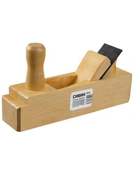 Рубанок 240 х 60 деревянный СИБИН 18540, фото , изображение 4 - Метэкс