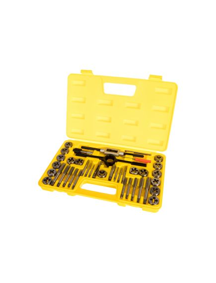 Набор метчиков и плашек 40 предметов 9ХС STAYER 2805-Н40, фото , изображение 2 - Метэкс