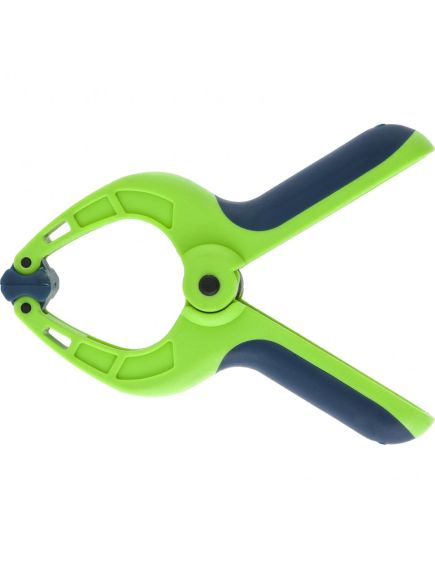 Струбцина клещеобразная 1-1/4 (33 мм) пластиковый корпус двухкомпонентные рукоятки СИБРТЕХ 20782, фото , изображение 2 - Метэкс