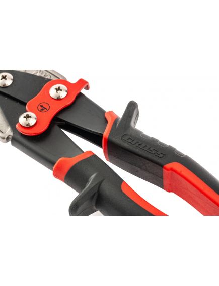 Ножницы по металлу 270 мм прямой и левый проходной рез "PIRANHA" GROSS 78331, фото , изображение 3 - Метэкс