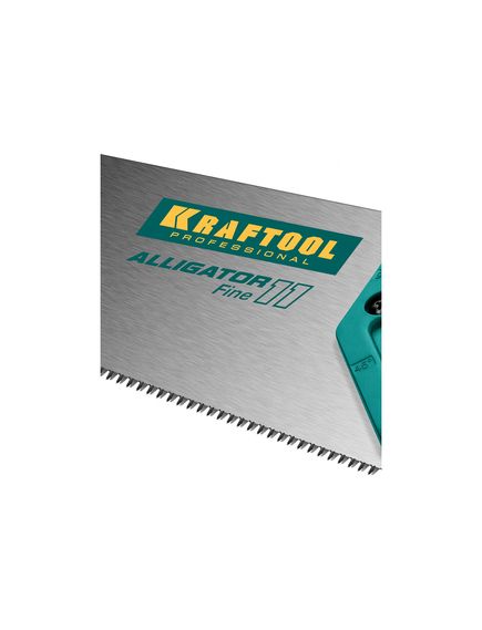 Ножовка по дереву 500 мм 11 TPI "Alligator" зуб 3D KRAFTOOL 15203-50, фото , изображение 3 - Метэкс