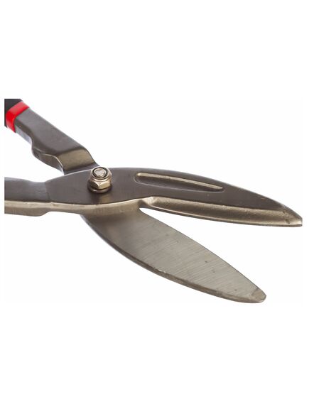 Ножницы по металлу 320 мм цельнокованные прямые У8А ЗУБР 23015-32_z01, фото , изображение 2 - Метэкс