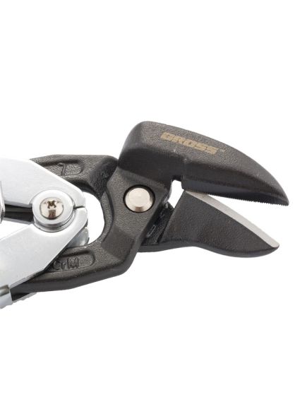 Ножницы по металлу 255 мм усиленные прямой и левый рез "PIRANHA" GROSS 78349, фото , изображение 3 - Метэкс