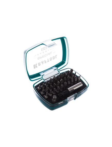 Набор бит специальных с адаптером 32 шт KRAFTOOL 2610-H32, фото , изображение 3 - Метэкс