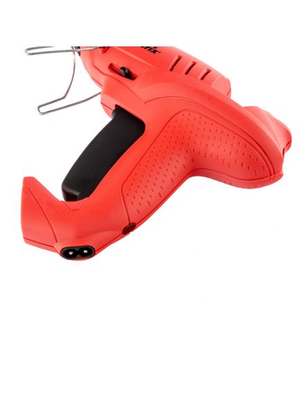 Клеевой пистолет 11 мм 20 (160) Вт 16 г/мин подставка, кейс MATRIX 93015, фото , изображение 5 - Метэкс