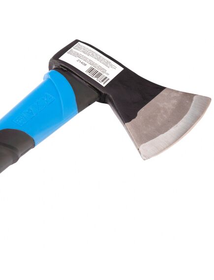 Топор 450 г плотницкий двухкомпонентная обрезиненная рукоятка БАРС 21408, фото , изображение 3 - Метэкс