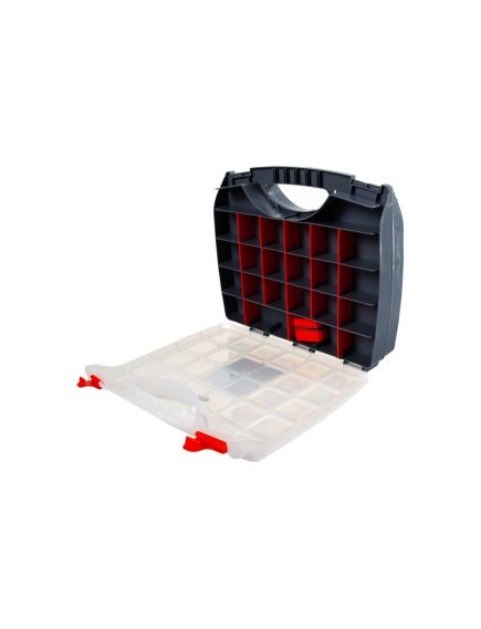 Органайзер двухсторонний 325 x 280 x 85 мм пластик STELS 90709, фото , изображение 2 - Метэкс