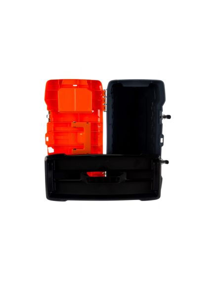 Ящик для инструмента 20" 220 x 260 x 510 мм с металлическими замками STELS 90712, фото , изображение 3 - Метэкс