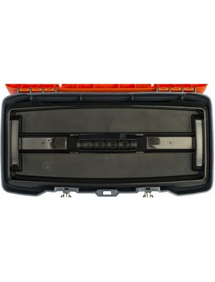 Ящик для инструмента 20" 220 x 260 x 510 мм с металлическими замками STELS 90712, фото , изображение 4 - Метэкс