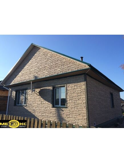 Фасадная панель "Скалистый камень" АЛТАЙ (1170х450), фото , изображение 2 - Метэкс