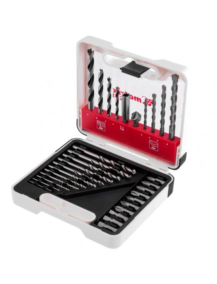 Набор сверл и бит 31 предмет MATRIX 725631, фото , изображение 2 - Метэкс