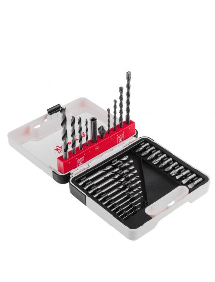 Набор сверл и бит 31 предмет MATRIX 725631, фото , изображение 3 - Метэкс