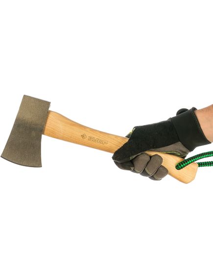 Топор 600 г туристический кованный с ручкой из орешника ЗУБР 20647-06, фото , изображение 2 - Метэкс