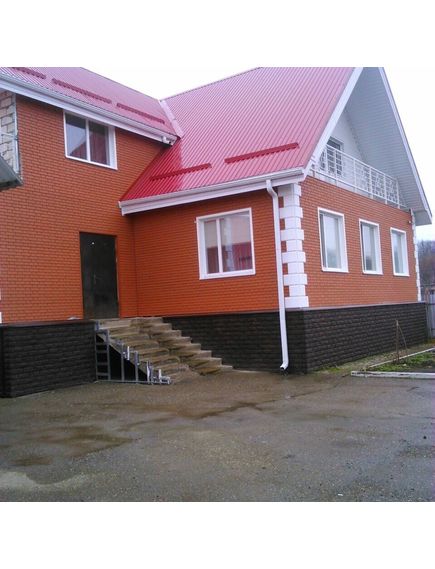 Фасадная панель "Кирпич клинкерный" КРАСНЫЙ (1220х440), фото , изображение 2 - Метэкс