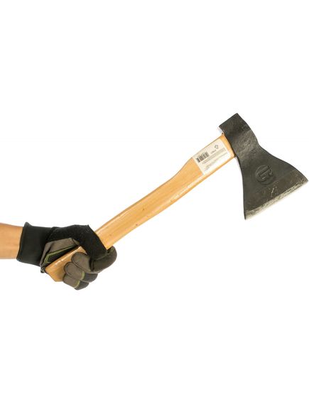 Топор 1000 г ТП11-10 в сборе кованый деревянное топорище СИБРТЕХ 21621, фото , изображение 2 - Метэкс