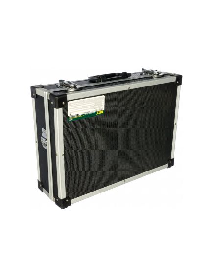 Ящик для инструмента алюминиевый (43х31х13) черный FIT 65630, фото , изображение 2 - Метэкс