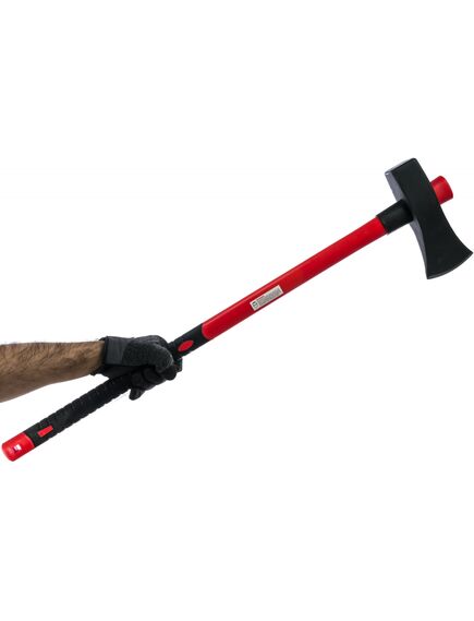 Колун 3600 г фибергласовое обрезиненное топорище 900 мм MATRIX 21822, фото , изображение 4 - Метэкс
