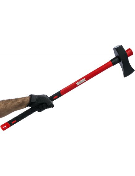 Колун 2700 г фибергласовое обрезиненное топорище 900 мм MATRIX 21820, фото , изображение 5 - Метэкс