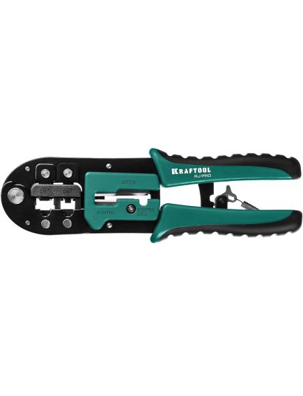 Кримпер универсальный RJ45, RJ11/RJ12 KRAFTOOL 22698, фото , изображение 3 - Метэкс
