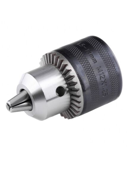 Патрон для дрели ключевой 1,5-13 мм М12 х 1,25 + адаптер SDS PLUS СИБРТЕХ 168257, фото , изображение 3 - Метэкс