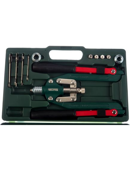 Заклепочник рычажный многофункциональный складной KRAFTOOL 31182, фото , изображение 5 - Метэкс