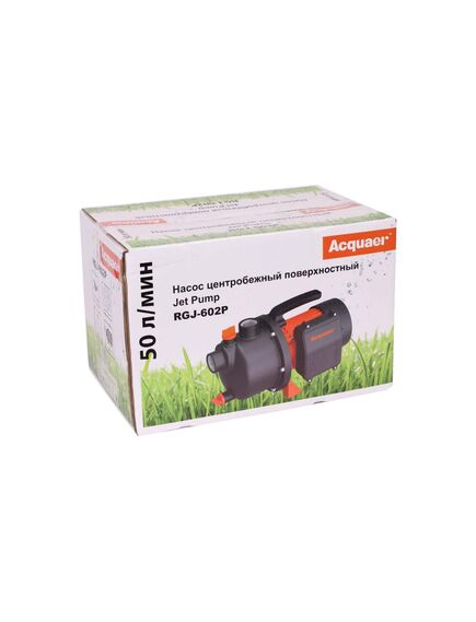 Насос поверхностный (600 Вт, 50 л/мин, напор 35 м) ACQUAER RGJ-602P (7.5.11), фото , изображение 6 - Метэкс