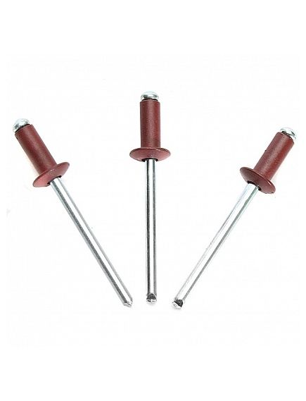 Заклепка ZK 4,8х10 алюм/ст (3005), фото , изображение 2 - Метэкс