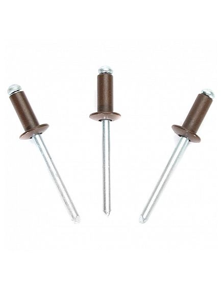 Заклепка ZK 3,2х6 алюм/ст (8017), фото , изображение 2 - Метэкс