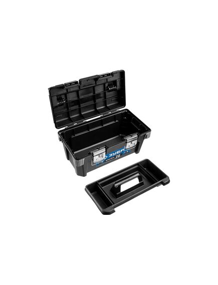 Ящик для инструмента 20" 500х275х265 мм пластиковый ЗУБР 38141-20, фото , изображение 5 - Метэкс