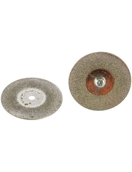 Насадка для гравера круг алмазный отрезной 30 мм; (2 шт) FIT 36931, фото , изображение 5 - Метэкс