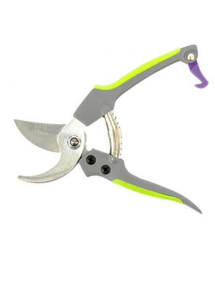 Секатор 180 мм прямой рез металлические обрезиненные рукоятки PALISAD 60489, фото , изображение 2 - Метэкс