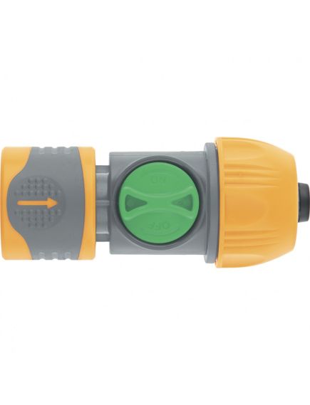 Соединитель быстросъемный универсальный 1/2-3/4 с переключателем PALISAD 66254, фото , изображение 3 - Метэкс