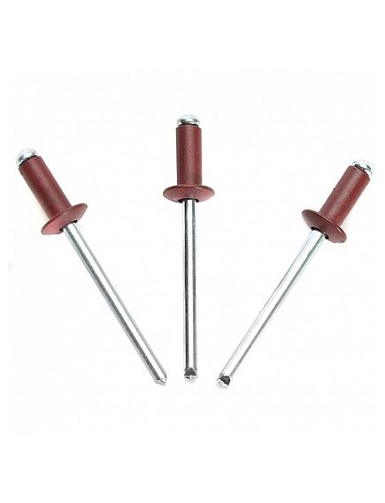 Заклепка ZK 4,8х12 алюм/ст (3005), фото , изображение 2 - Метэкс