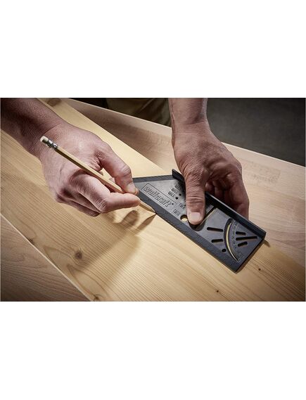 Угольник 300 мм многофункциональный 3D WOLFCRAFT 5208000, фото , изображение 2 - Метэкс