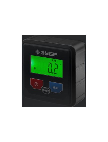 Уровень-угломер электронный магнитный диапазон 4х90° ЗУБР 34743, фото , изображение 3 - Метэкс