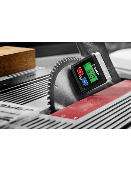 Уровень-угломер электронный магнитный диапазон 4х90° ЗУБР 34743, фото , изображение 5 - Метэкс