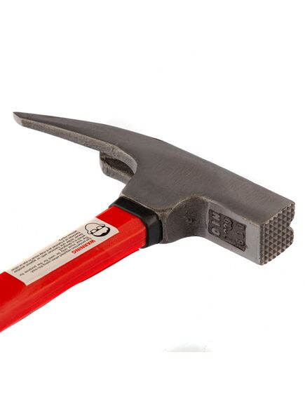 Молоток кровельщика 600 г фибергласовая обрезиненная рукоятка MATRIX 10624, фото , изображение 3 - Метэкс