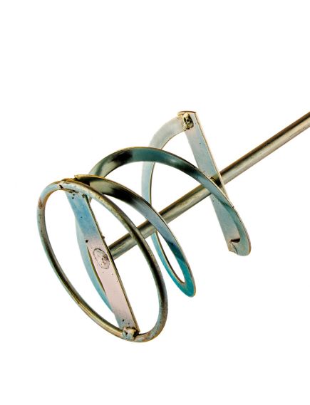 Миксер для красок и штукатурных смесей 120 х 600 мм хвостовик SDS Plus DENZEL 848847, фото , изображение 3 - Метэкс