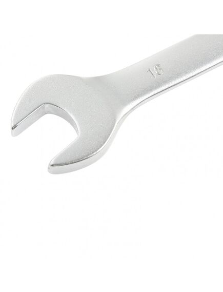 Ключ комбинированный 16 мм матовый хром STELS 15221, фото , изображение 2 - Метэкс