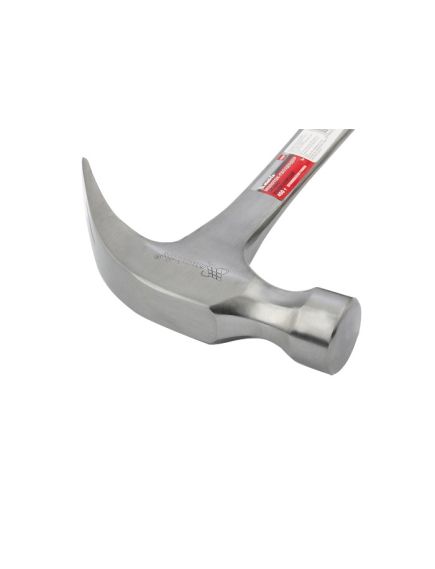 Молоток-гвоздодер 450 г цельнометаллический двухкомпонентная рукоятка MATRIX 10460, фото , изображение 3 - Метэкс