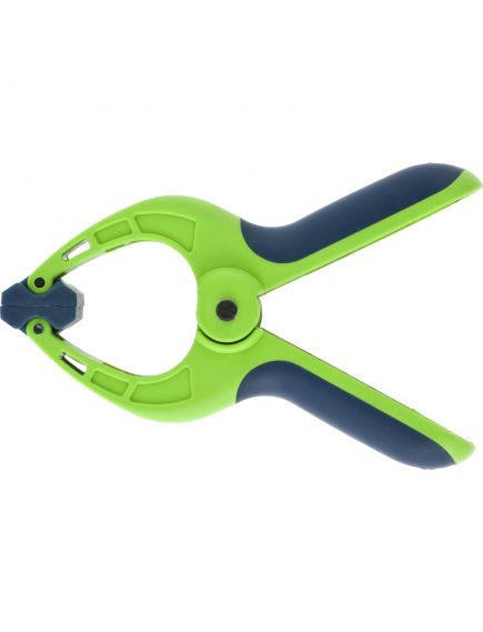 Струбцина клещеобразная 1-5/8 (42 мм) пластиковый корпус двухкомпонентные рукоятки СИБРТЕХ 20784, фото , изображение 2 - Метэкс