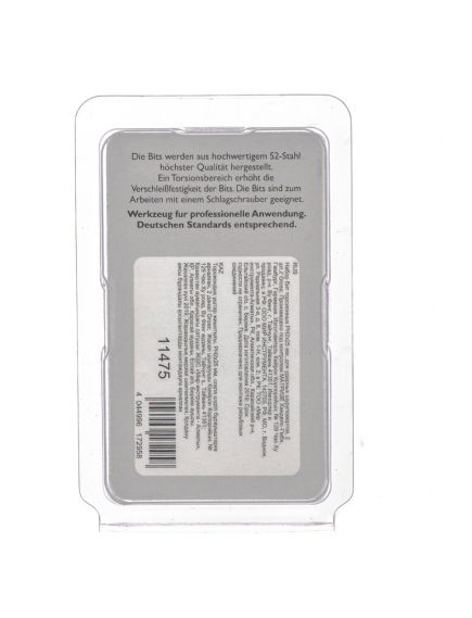 Набор бит торсионных PH2 x 25 мм для ударных шуруповертов 2 шт GROSS 11475, фото , изображение 4 - Метэкс