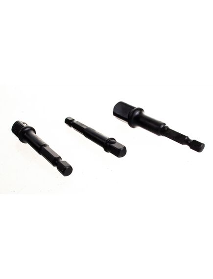 Набор адаптеров для торцевых головок 65 мм 3 предмета KRAFTOOL 26775-H3, фото , изображение 2 - Метэкс