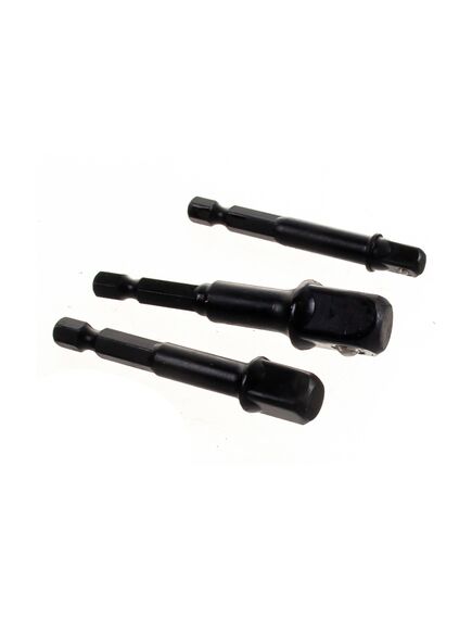 Набор адаптеров для торцевых головок 65 мм 3 предмета KRAFTOOL 26775-H3, фото , изображение 3 - Метэкс