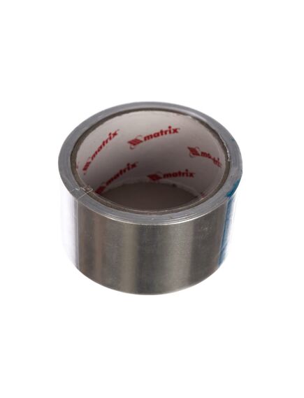 Лента клейкая алюминиевая 50 мм х 10 м MATRIX 89071, фото , изображение 2 - Метэкс