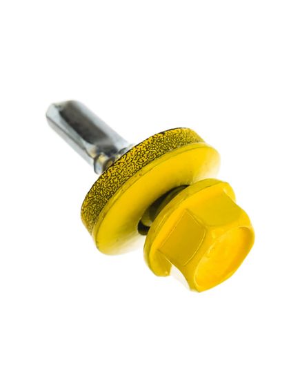 Саморез кровельный 5,5*19 (1018) желтый, фото , изображение 3 - Метэкс