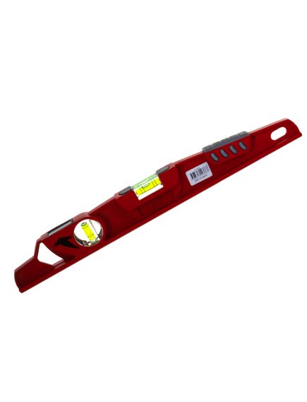 Уровень ударный 400 мм 2 глазка PLUMBSITE SHARK KAPRO 920-10-40, фото , изображение 2 - Метэкс