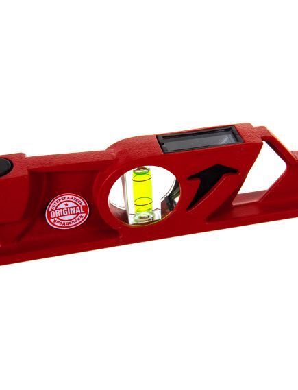 Уровень ударный 400 мм 2 глазка PLUMBSITE SHARK KAPRO 920-10-40, фото , изображение 3 - Метэкс